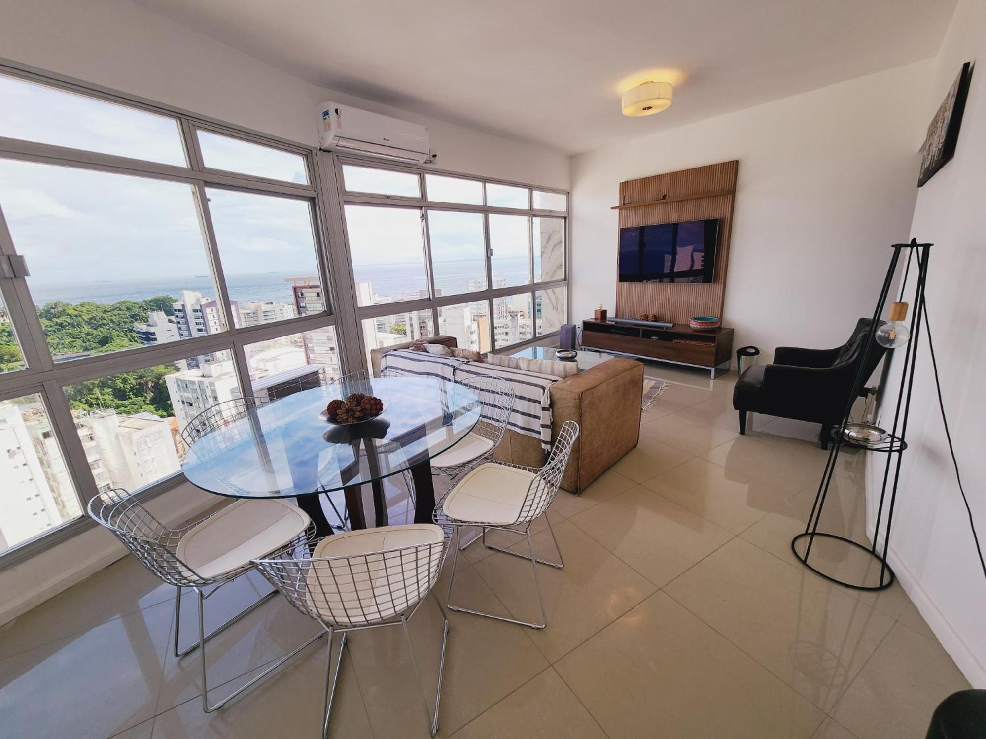 Luxury Surround Sea View Apartment Salvador Kültér fotó