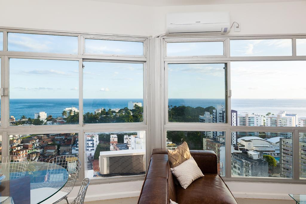 Luxury Surround Sea View Apartment Salvador Kültér fotó